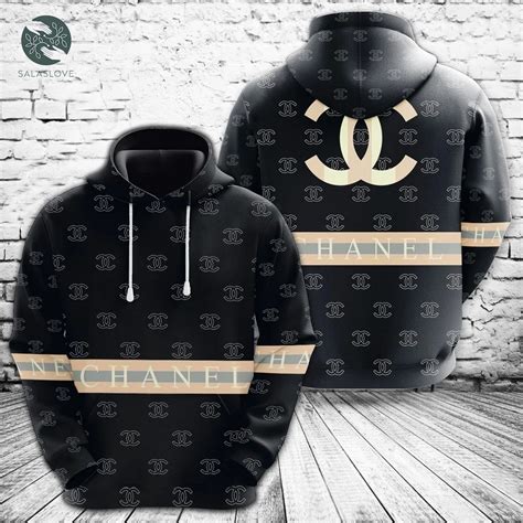 chanel zip sweater|Chanel or die hoodie svart.